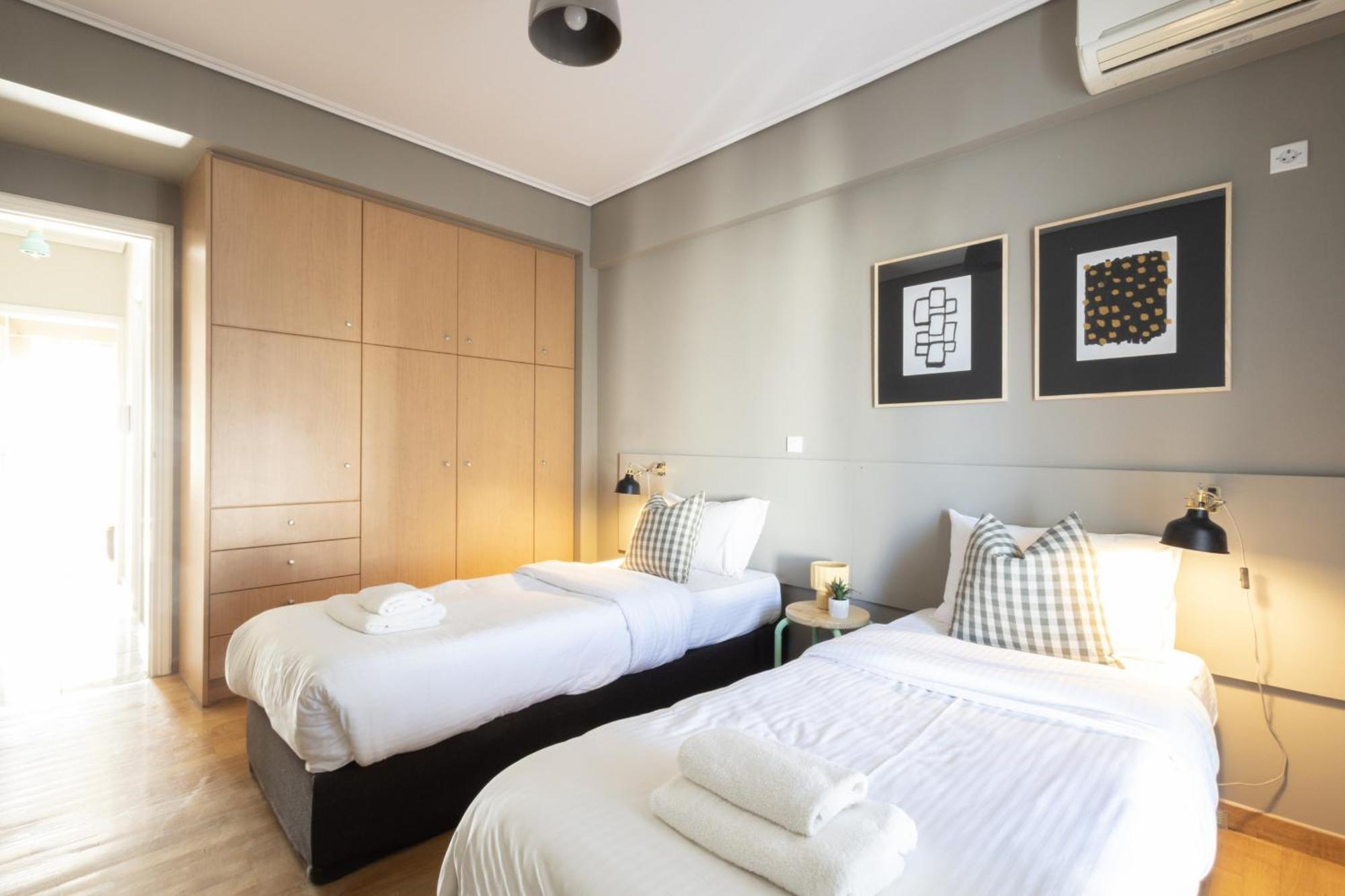 Renovated 3 Bedroom Apt With Acropolis View Athen Exterior foto